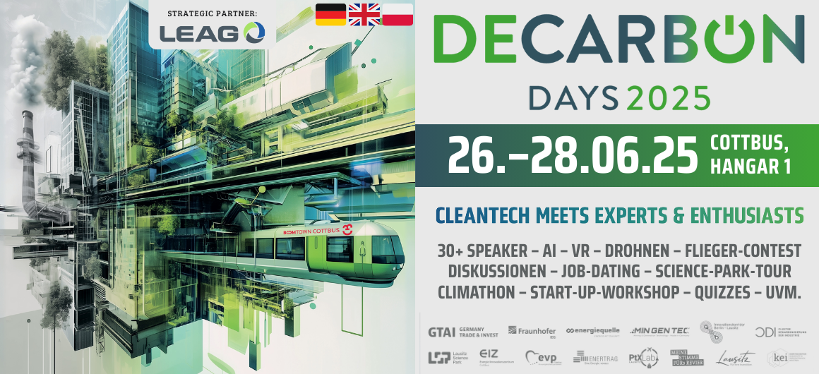 Decarbon Days 2025, science, AI, VR, drones, start-up, politics, cleantech