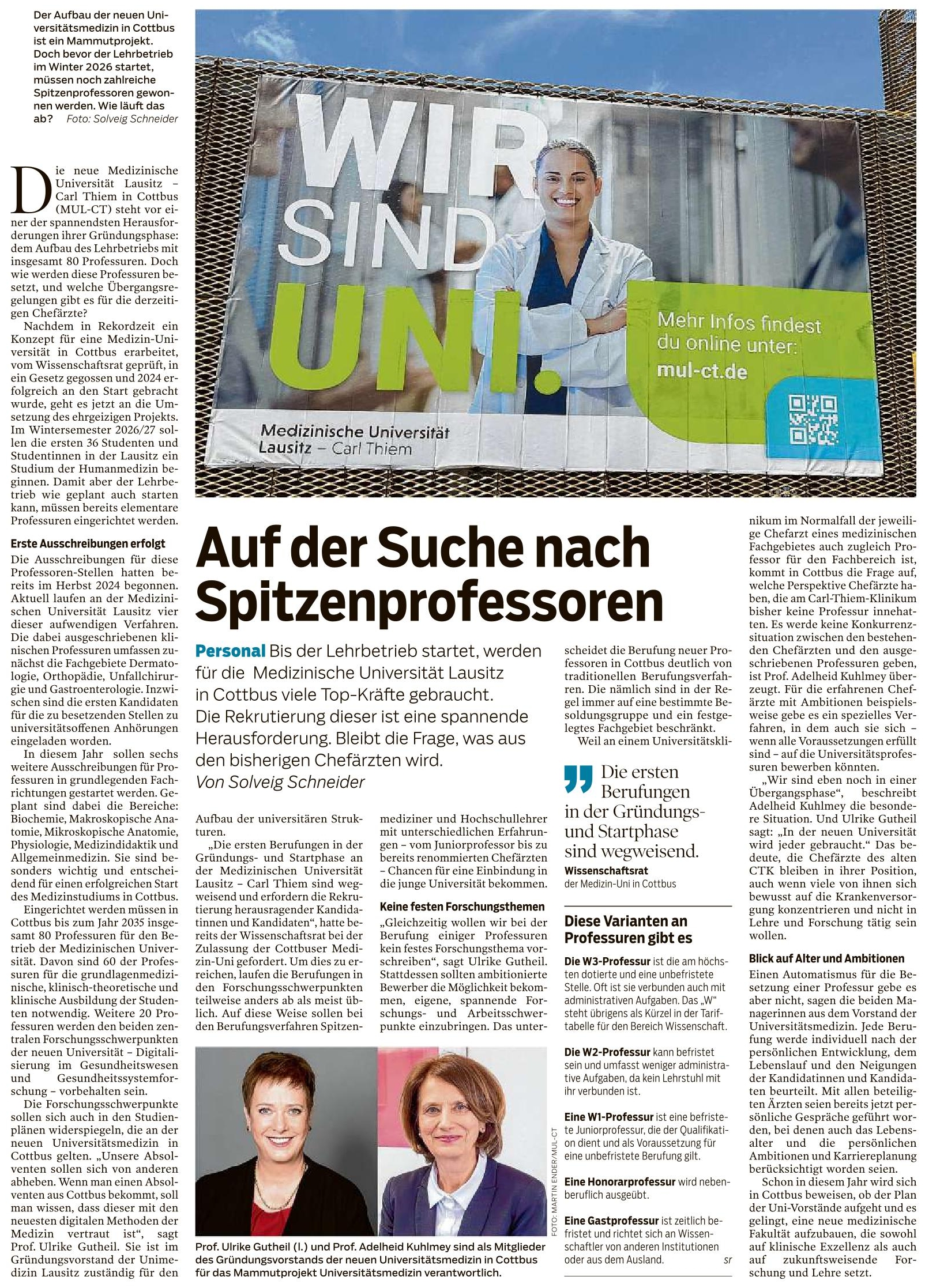 Auf der Suche nach Spitzenprofessoren