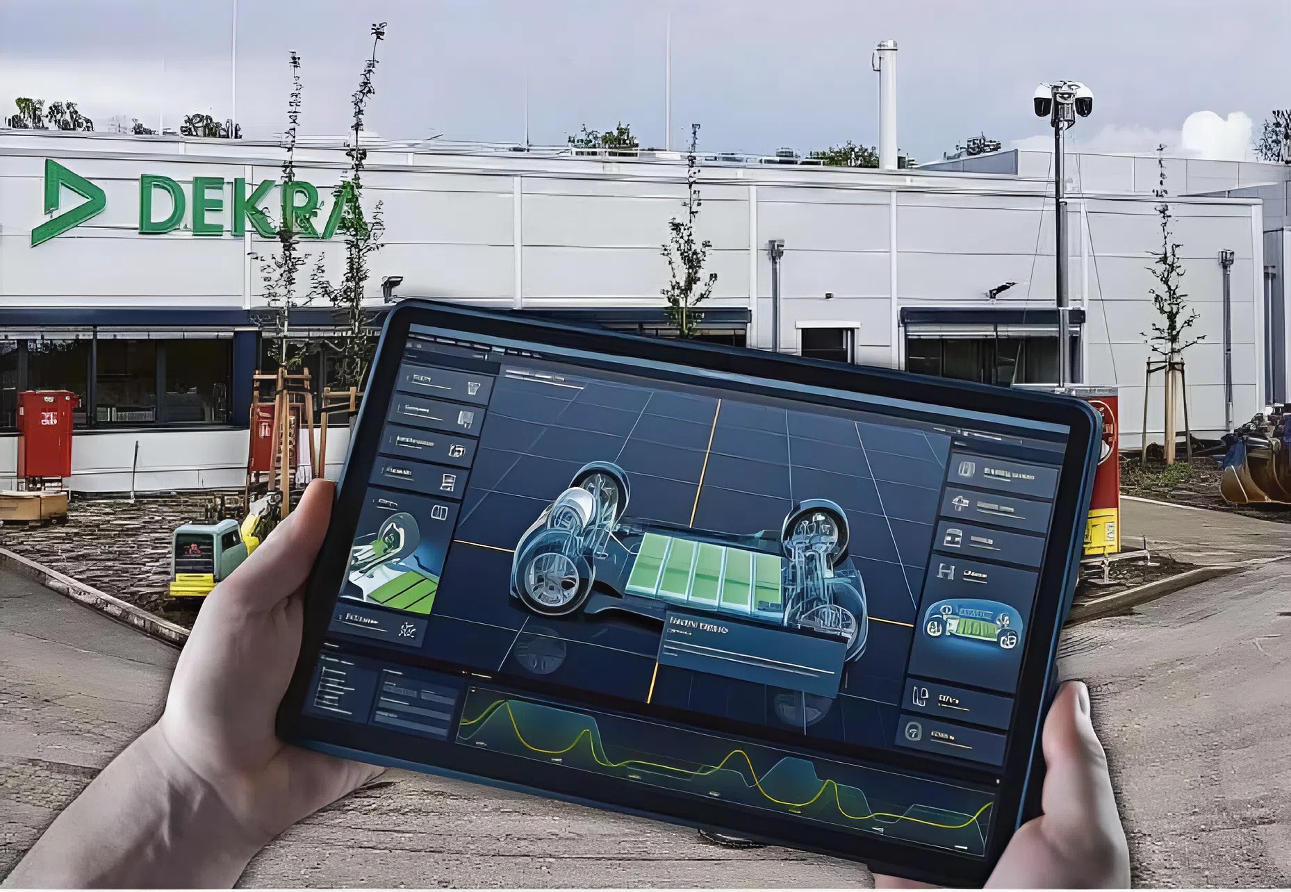 Die Prüforganisation Dekra nimmt am Lausitzring ein neues Batterie-Test-Center in Betrieb, auch um die Verkehrswende in Deutschland und Europa zu unterstützen.