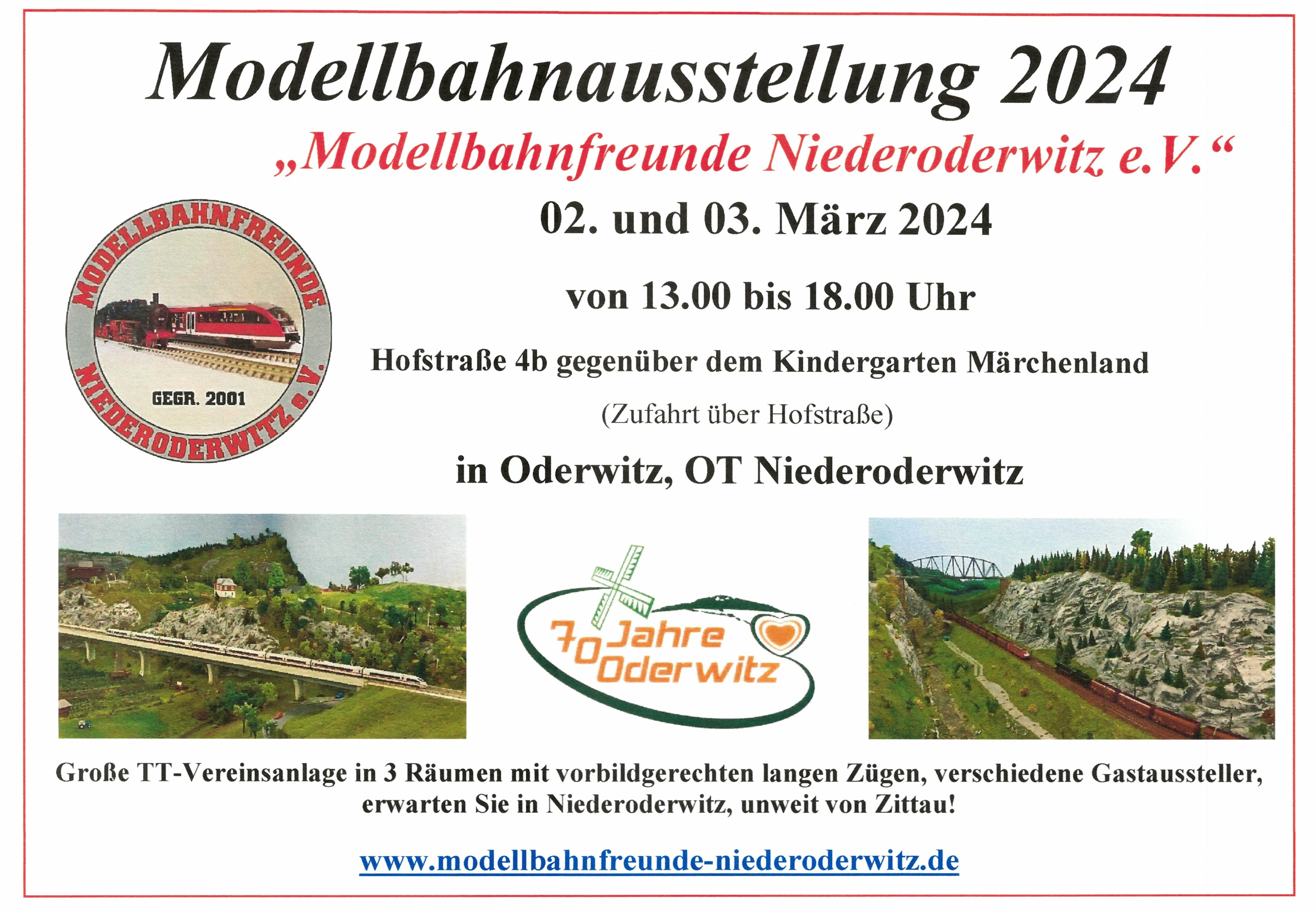 Modellbahn, Niederoderwitz, TT, Ausstellung, Oderwitz, Modelleisenbahn
