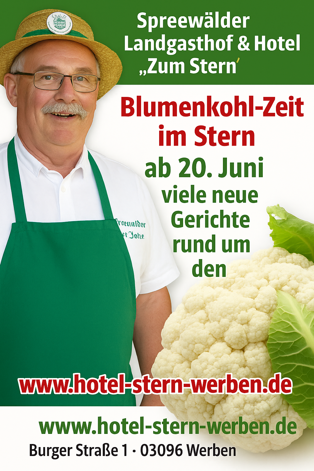 Blumenkohl Zeit