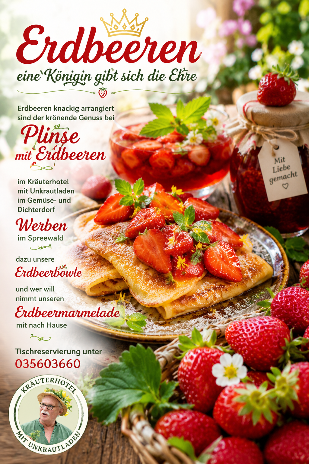 Erdbeerzeit im Spreewald