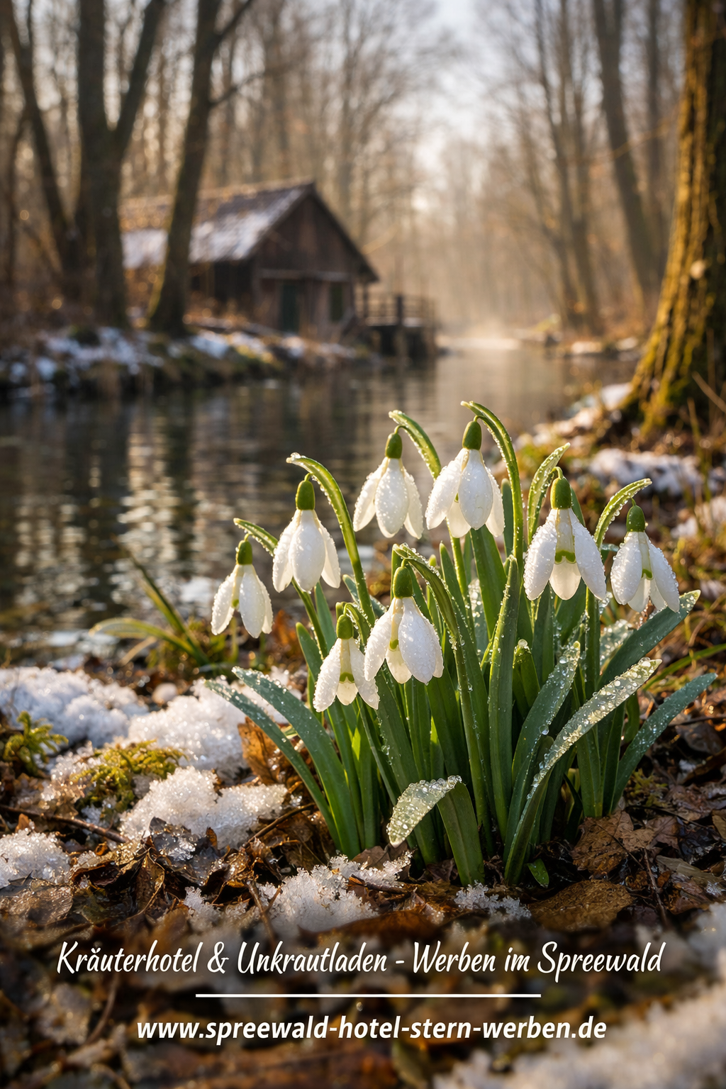 Schneeglöckchen im Spreewald 