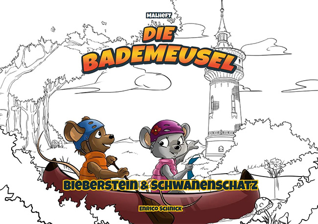 Vorderseite des Malbuches