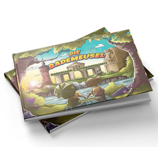 Die Bademeusel - Bieberstein & Schwanenschatz - Cover