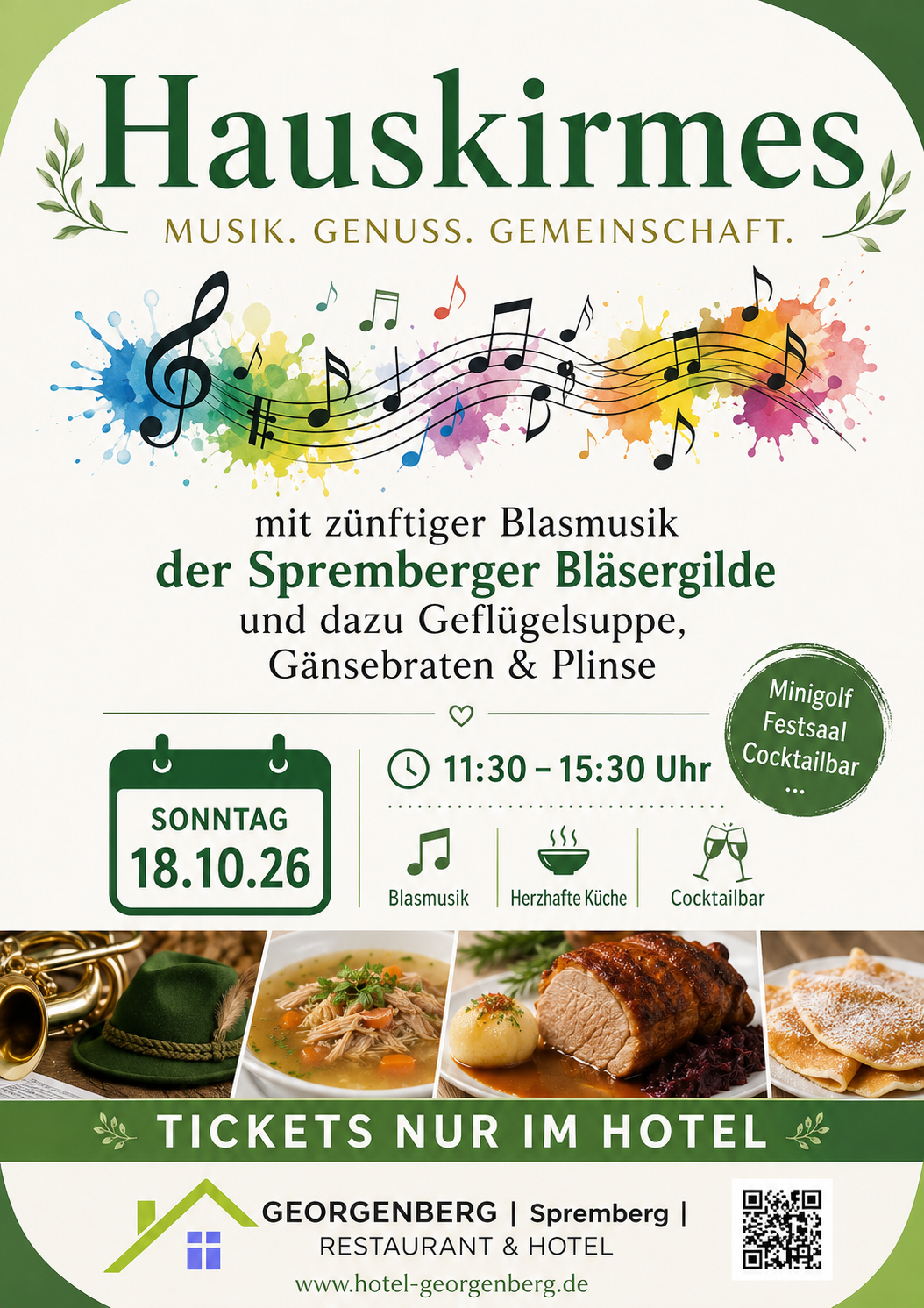 Hauskirmes mit Gänsebraten