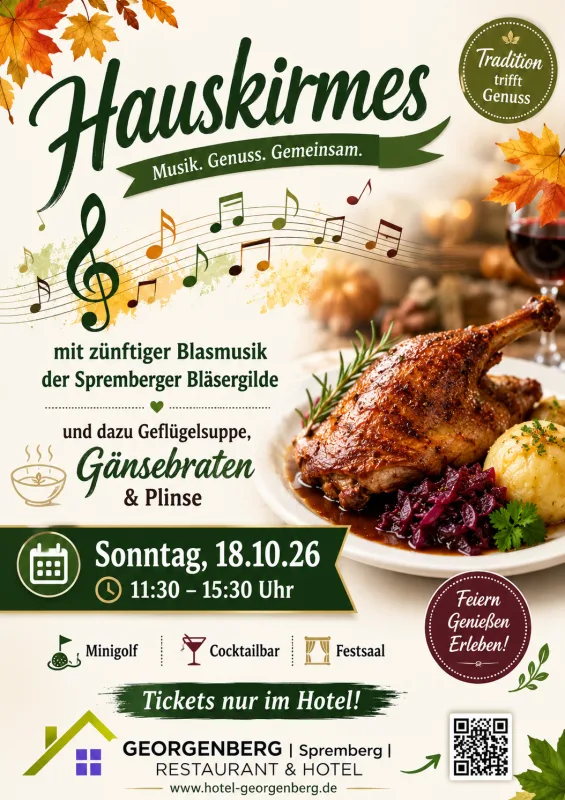 Hauskirmes mit Gänsebraten