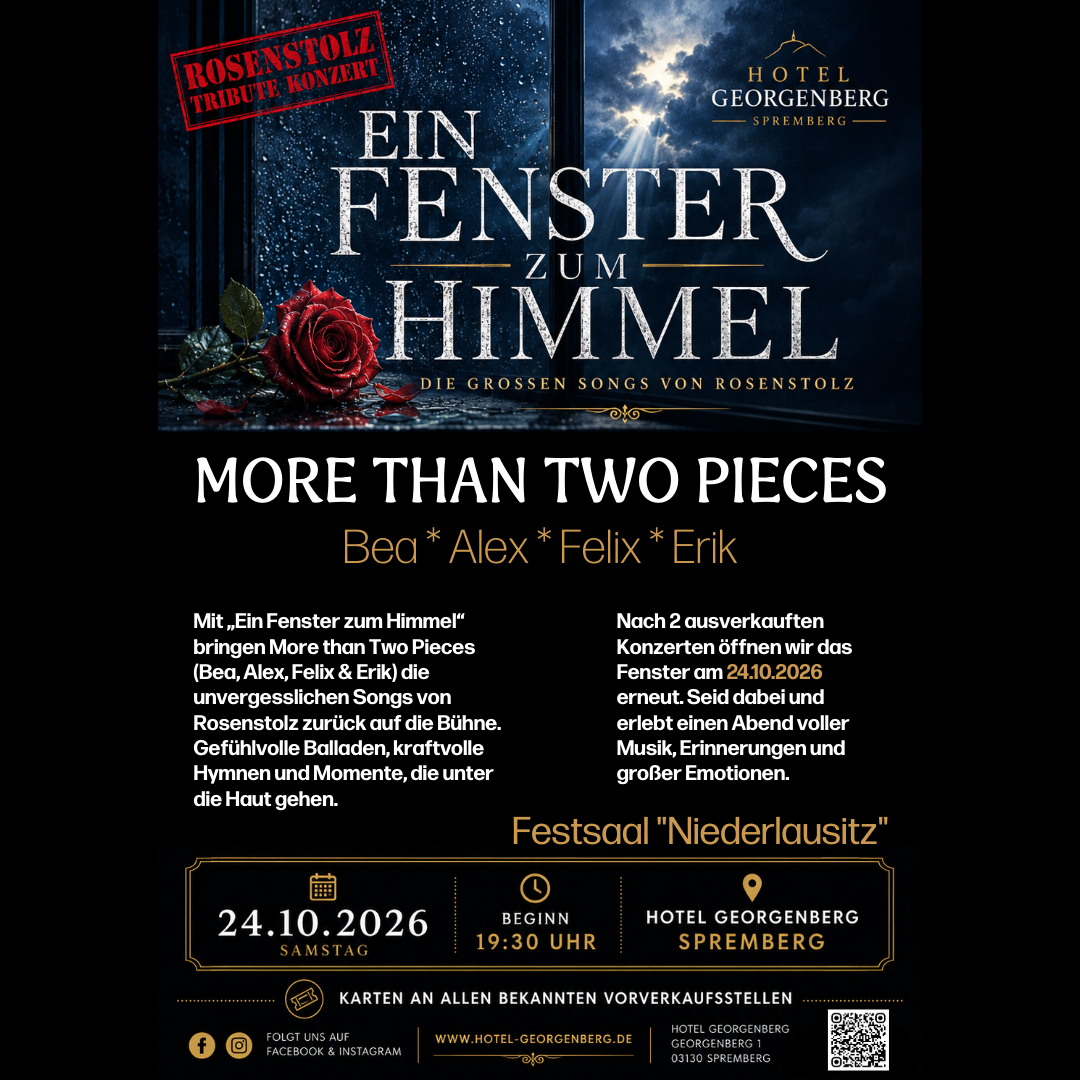 Ein Fenster zum Himmer - Rosenstolz Tribute Konzert