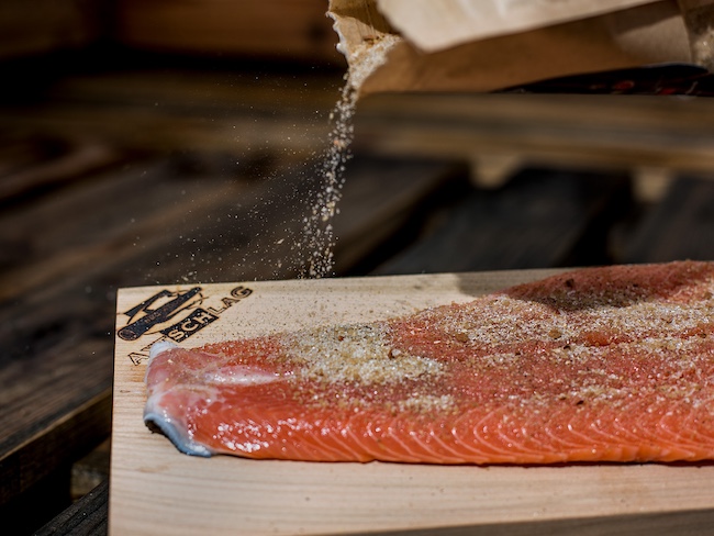 ideal für Lachs und andere Fischarten