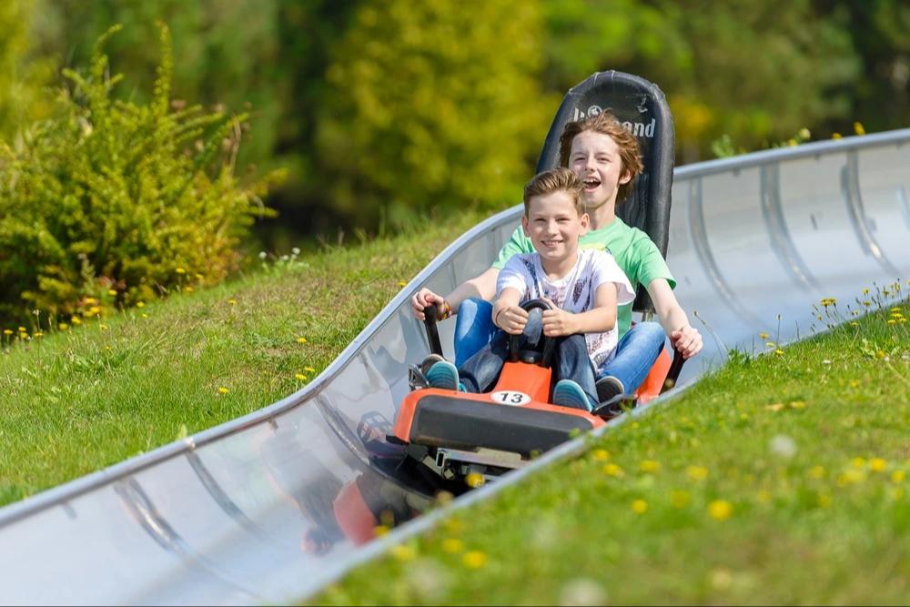 Am Seil fliegen oder mit 40 Sachen bergab!
