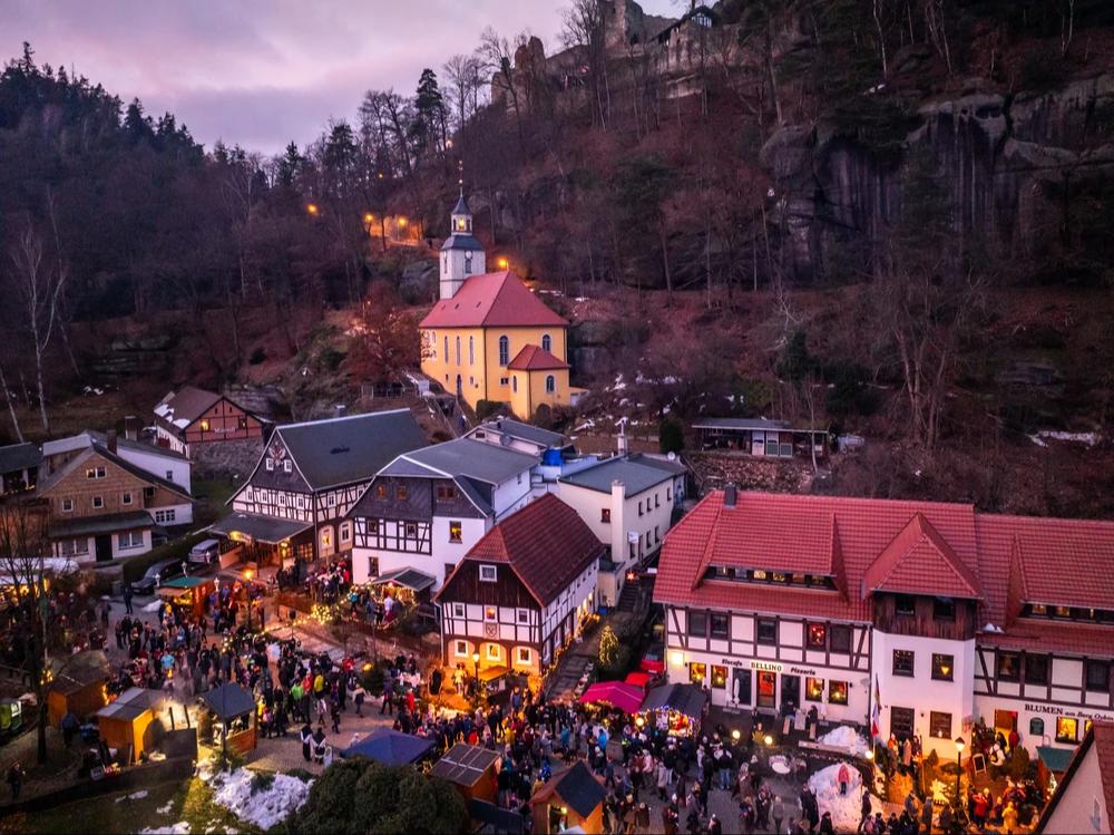 Zauberhafter Advent vor romantischer Kulisse