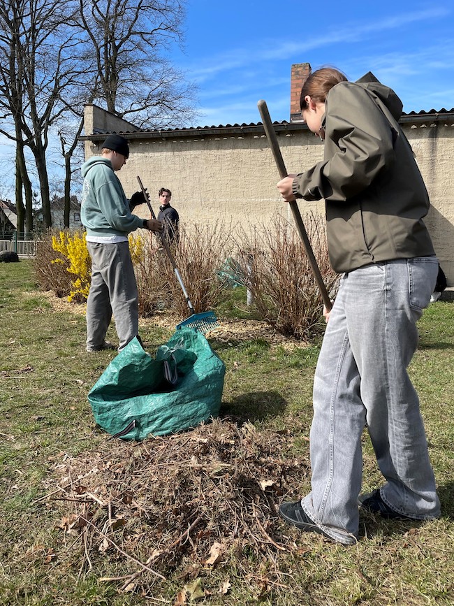 Frühjahrsputz in Branitz