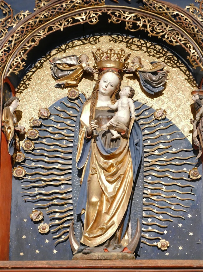 Maria, Löbauer Altar
