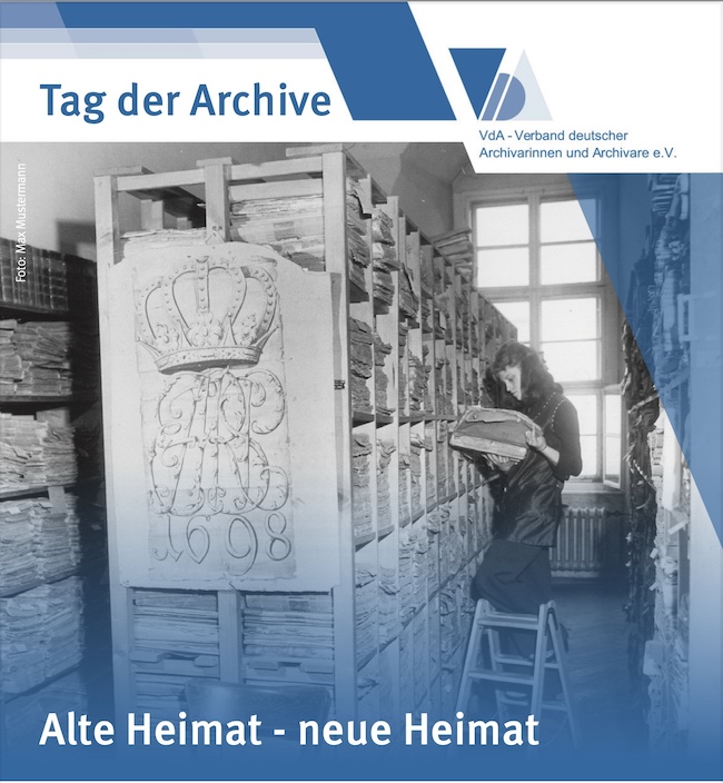 Plakat Tag der Archive am 8.3.26