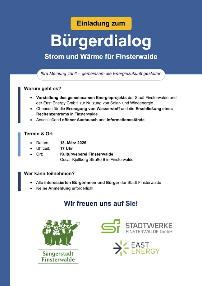 Einladung zum Bürgerdialog