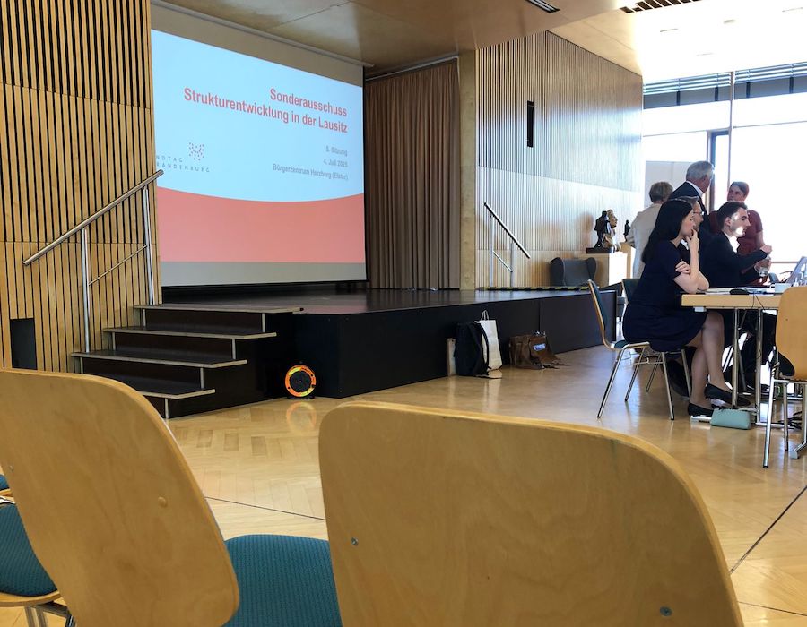 Sitzung des Sonderausschusses Strukturentwicklung in Herzberg
