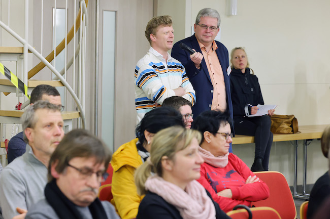 Einwohnerversammlung „Senftenberg fragt“ in der Wendischen Kirche
