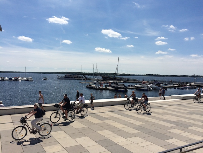 Der Hafen am Senftenberger See, im Lausitzer Seenland
