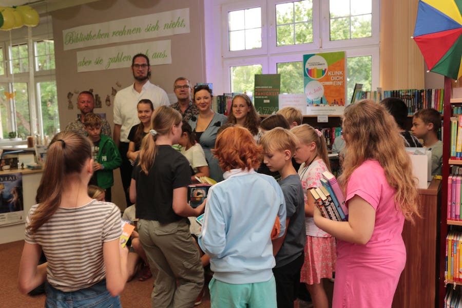 Lesesommer in der Bibliothek in Kolkwitz