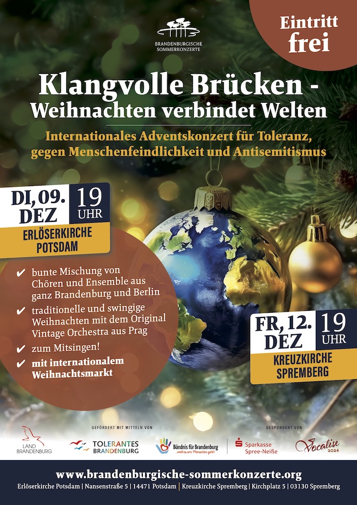 Werbeplakat zur Veranstaltung