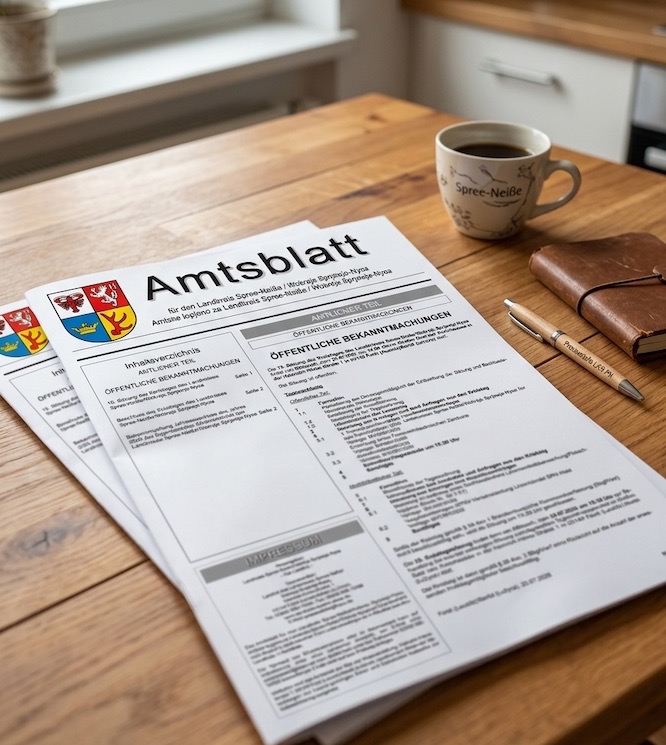 Das Amtsblatt Spree-Neiße