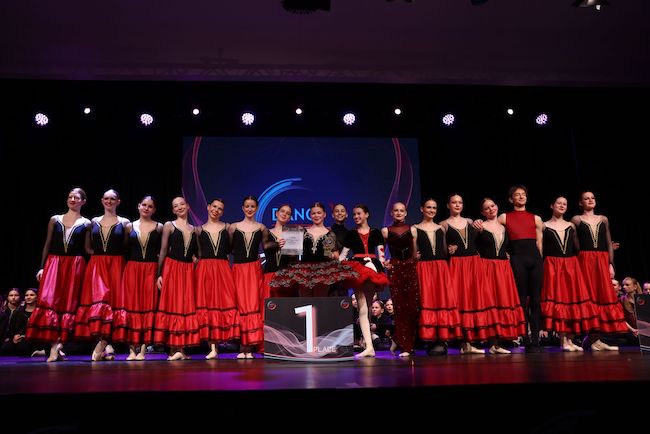 Die talentierten Tänzerinnen der Ballettschule Werhun aus Cottbus