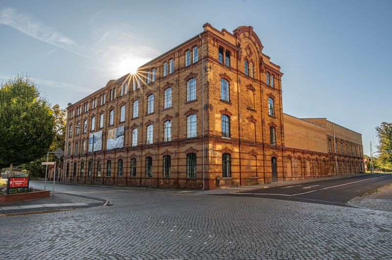 Straßenseite - Forster. Museum für Textil- und Industriegeschichte Lausitz Forst (Lausitz)