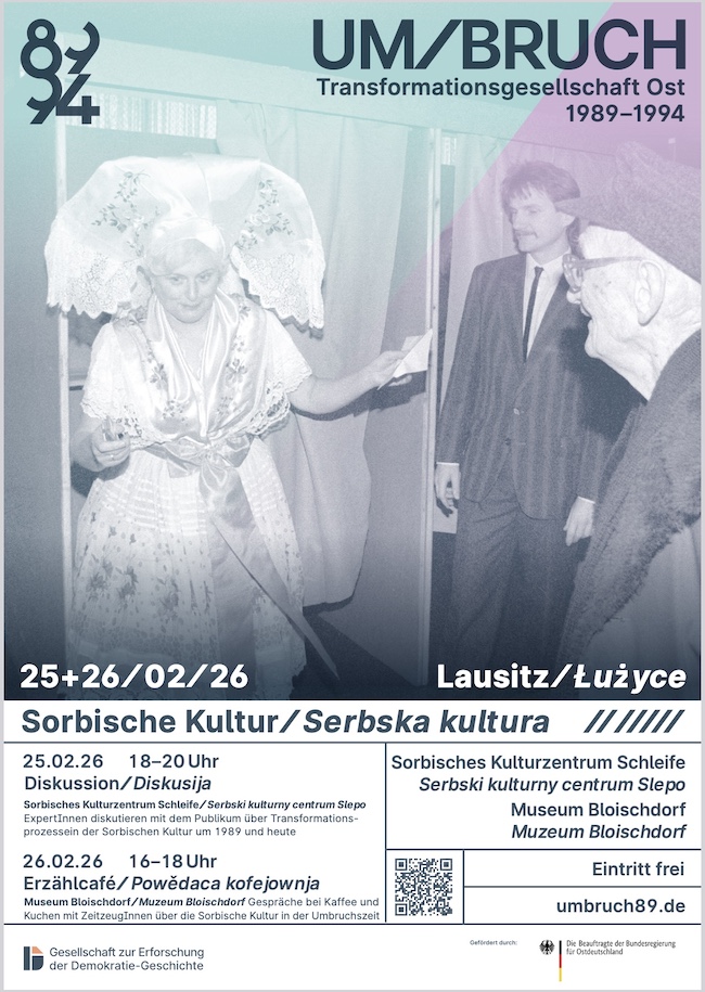 Werbeplakat für beide Veranstaltungen