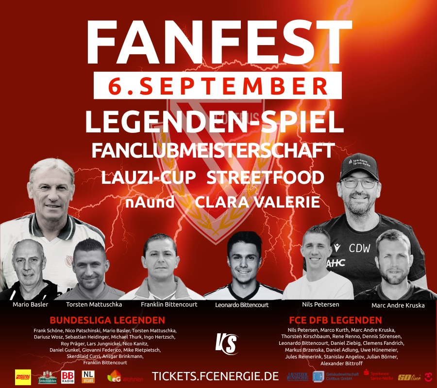 Fanfest beim FCE im LEAG Energie Stadion
