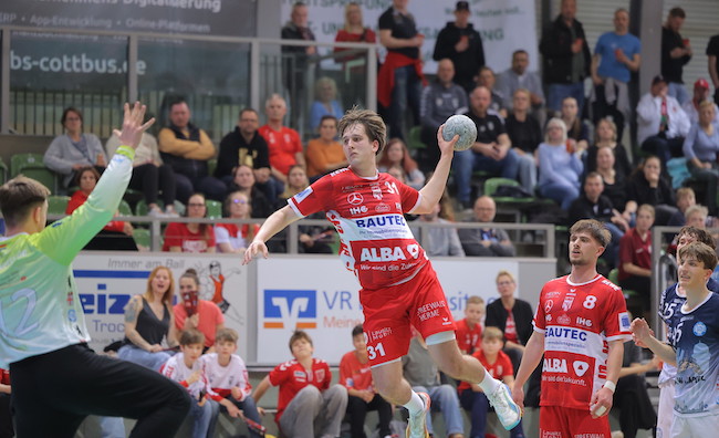 Linus Müller, einer der Nachwuchsspieler, der in diesem Jahr viel Einsatzzeit bekommt.