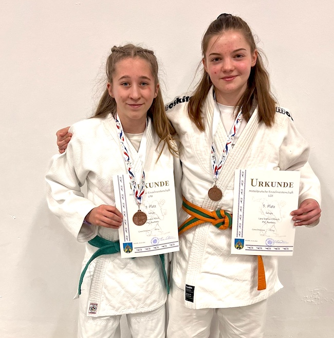 Annabel Klien und Lara-Sophie Olbrich