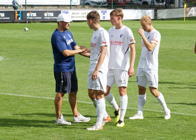Toni Lempke auf dem Platz