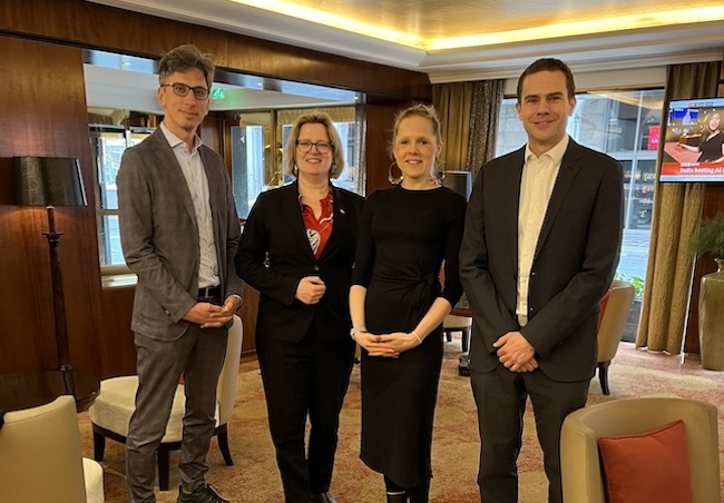 Die Cottbuser Delegation in Brüssel