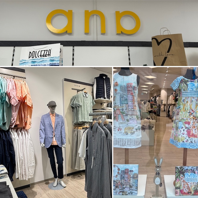 Einblick in das neue Modegeschäft in der Spreegalerie in Cottbus