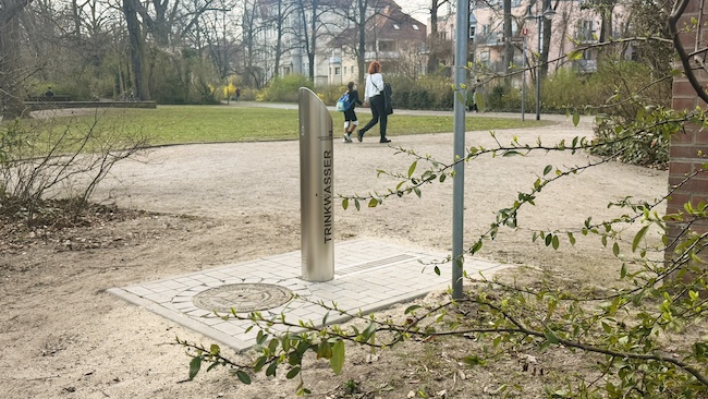 Trinkbrunnen im Puschkinpark