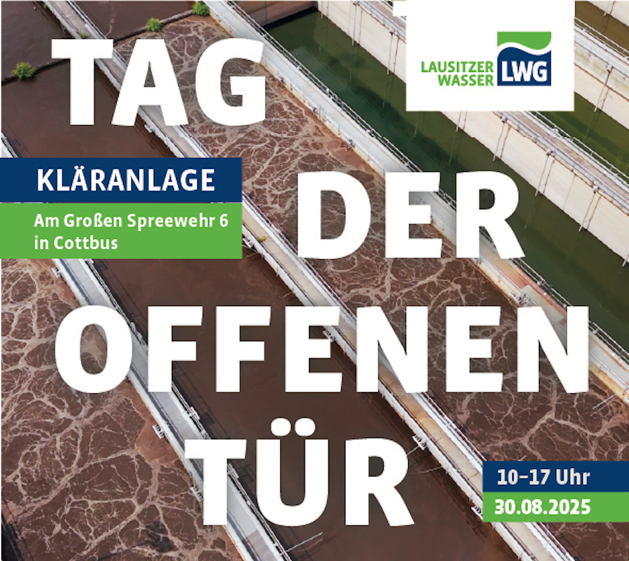 Tag der offenen Tür bei der LWG - konkret der Kläranlage