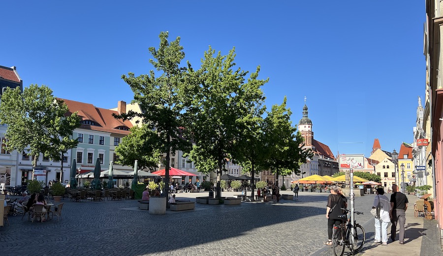 Schnappschuss Altmarkt Cotbtus