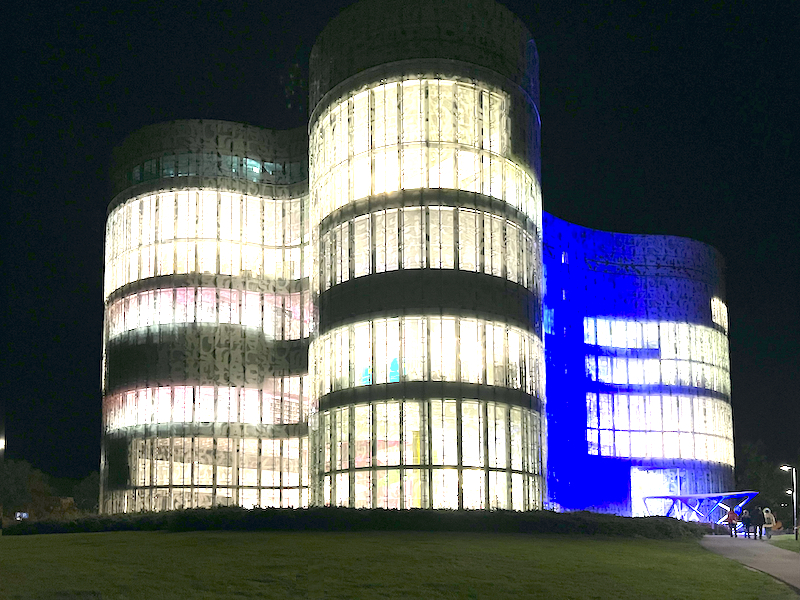 IKMZ Cottbus bei Nacht - Nacht der kreativen Köpfe