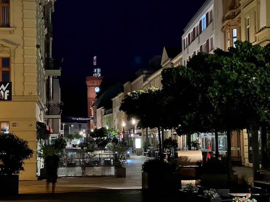 die Spremberger Straße in Cottbus