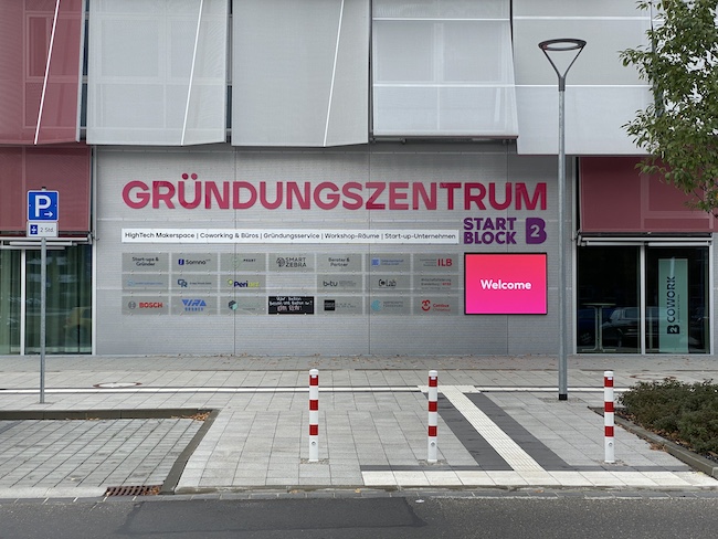 Eingangsbereich des Startblock B2