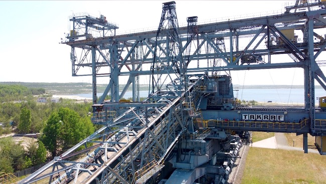 Besuchen Sie die größte Förderbrücke der Lausitz
