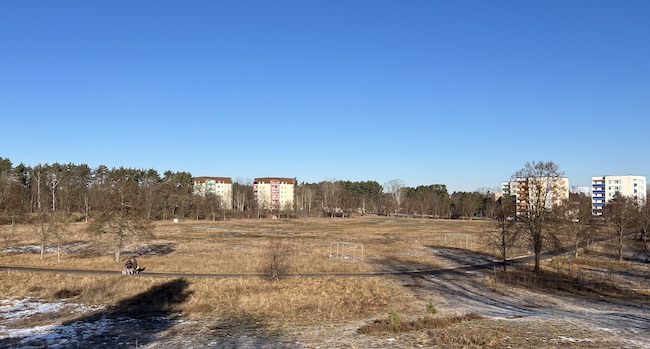 Freizeitpark Weißwasser / Festwiese leer