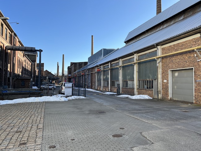 Telux-Gelände Weißwasser - Innenhof