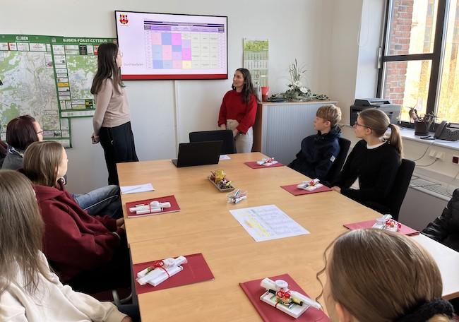 Zukunftstag in der Stadtverwaltung Guben