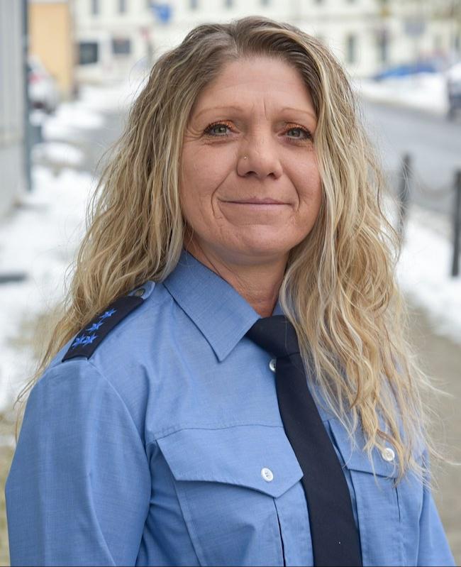 Bürgerpolizistin Dana Fröhlich