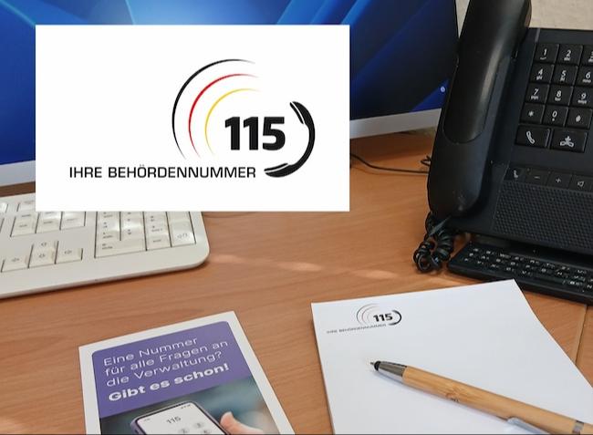 Die Behördennummer 115 gilt deutschlandweit