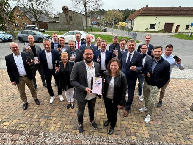 Das begleitende Team bei der App Umsetzung