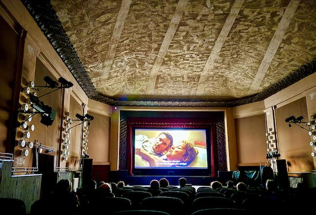 Blick in eine Filmvorführung beim NFF