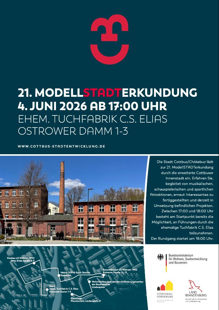 Plakat ModellSTADTerkundung 2026