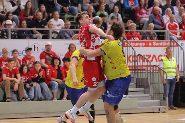 Lukasz Orlich, er ist mit neun Toren gemeinsam mit Nicola Kuhlmey bester Torschütze für den LHC